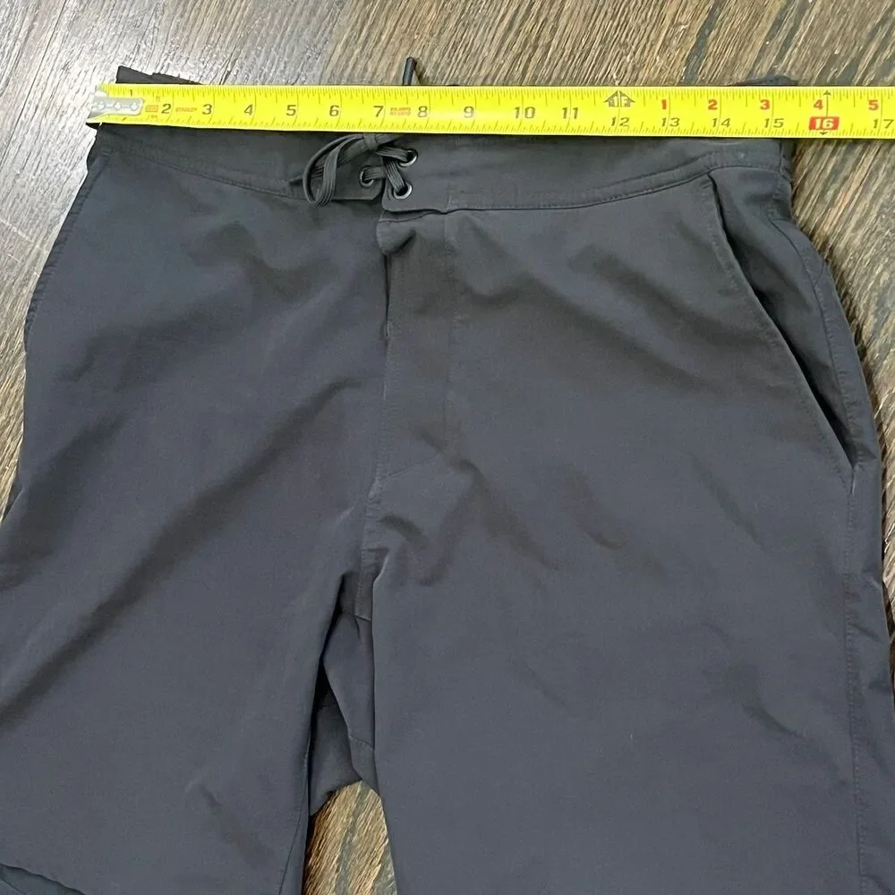 Ten Thousand Shorts Mens 30 Black Unlined Board Foundation‎ 9” Inseam Active